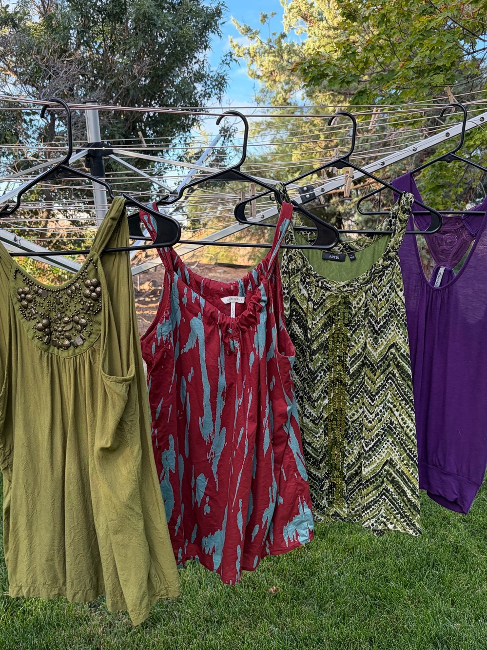 4 cute tank tops for $20.00